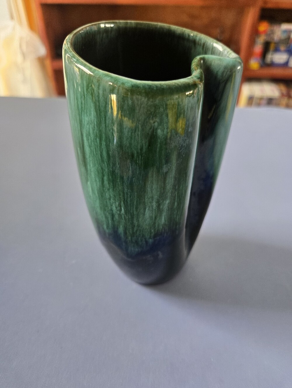 Vintage Blue Mountain Pottery Pinch Vase